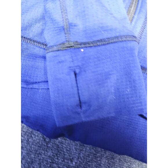 Eddie Bauer Jacket Mens 2XL Blue First Ascent Hooded Fleece Full Zip Performance - Picture 8 of 14